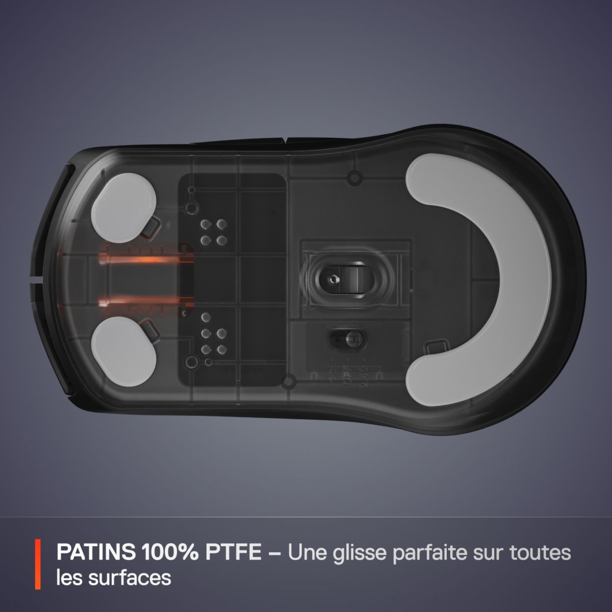 Souris Gamer Sans Fil Rival 3 WL Gen 2 Noir couleur unique, STEELSERIES