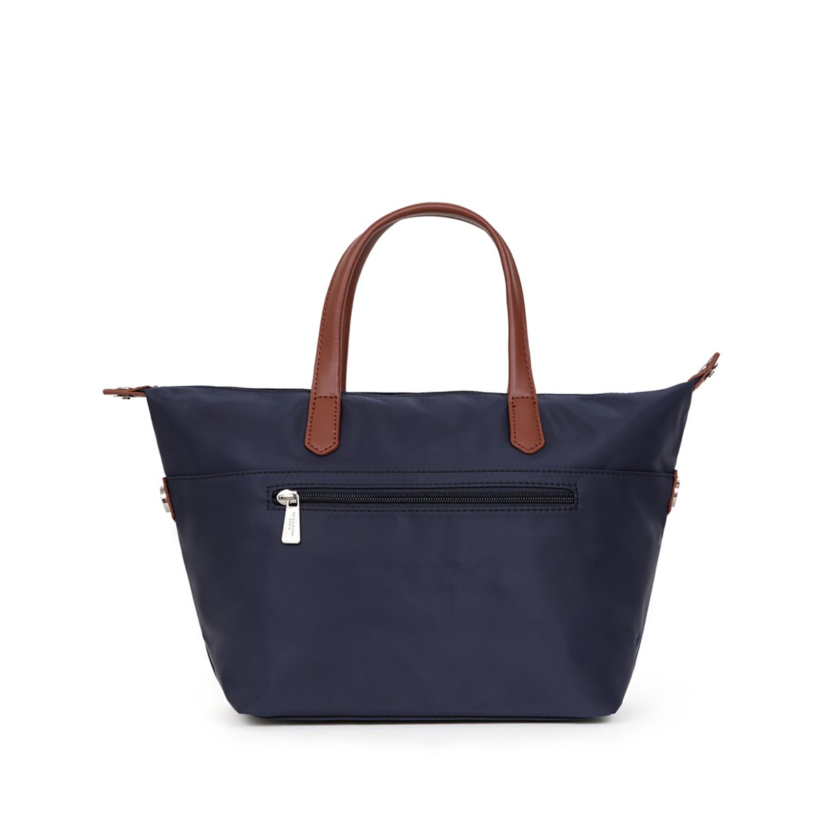 Sac cabas porté main POP bleu marine, HEXAGONA
