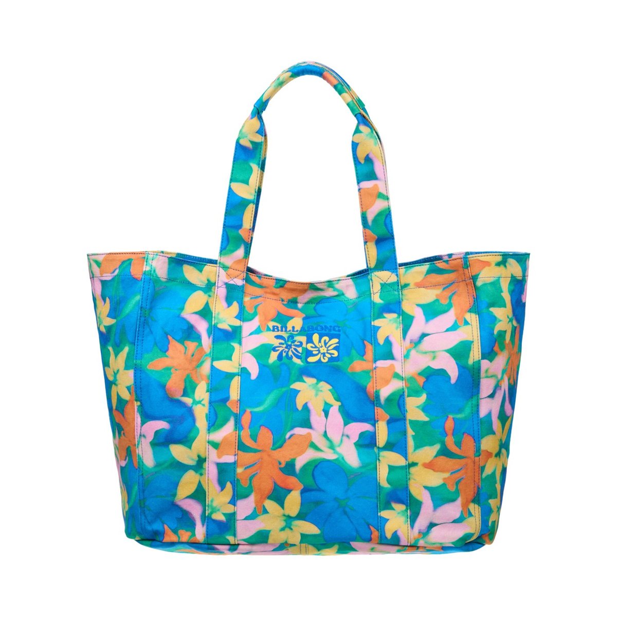 Tote bag PLAYA DEL SOL bleu agua flores, BILLABONG