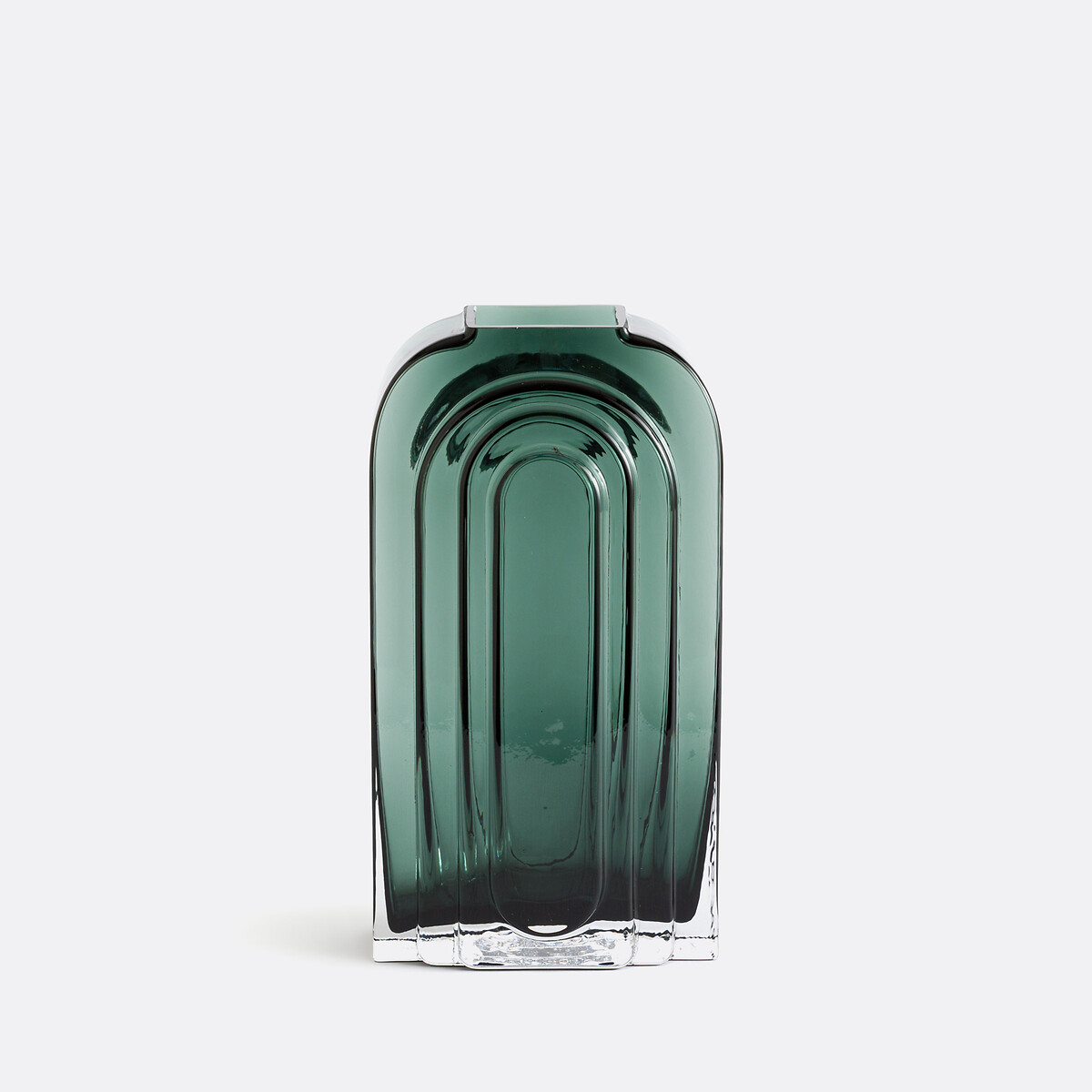 Vase en verre H25 cm, Arkenvia vert, LA REDOUTE INTERIEURS