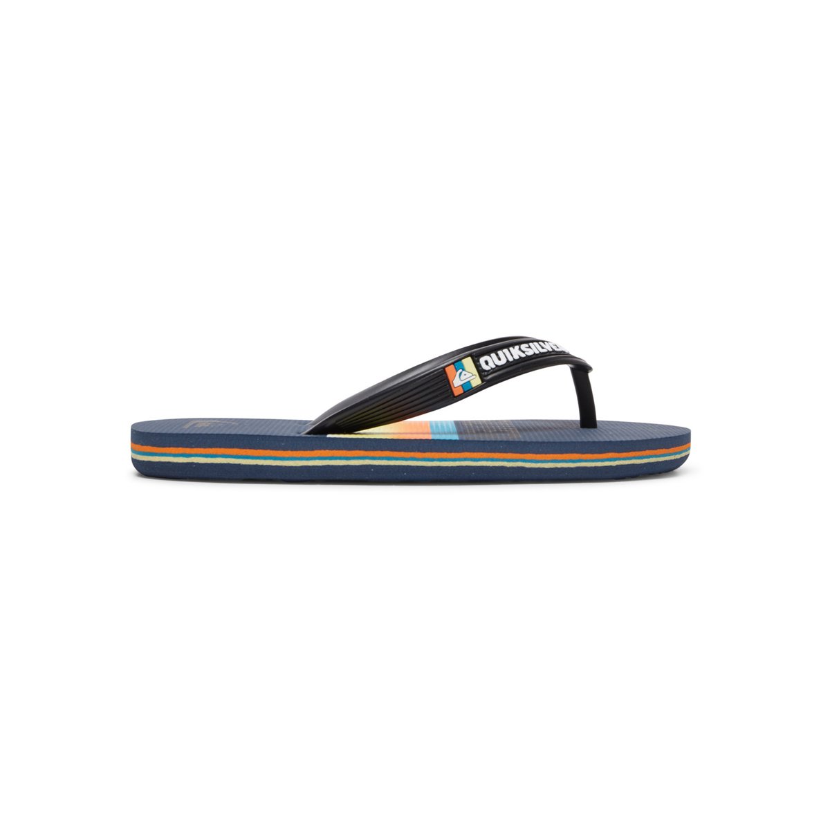 Tongs MOLOKAI SLAB multi black/blue/blue, QUIKSILVER