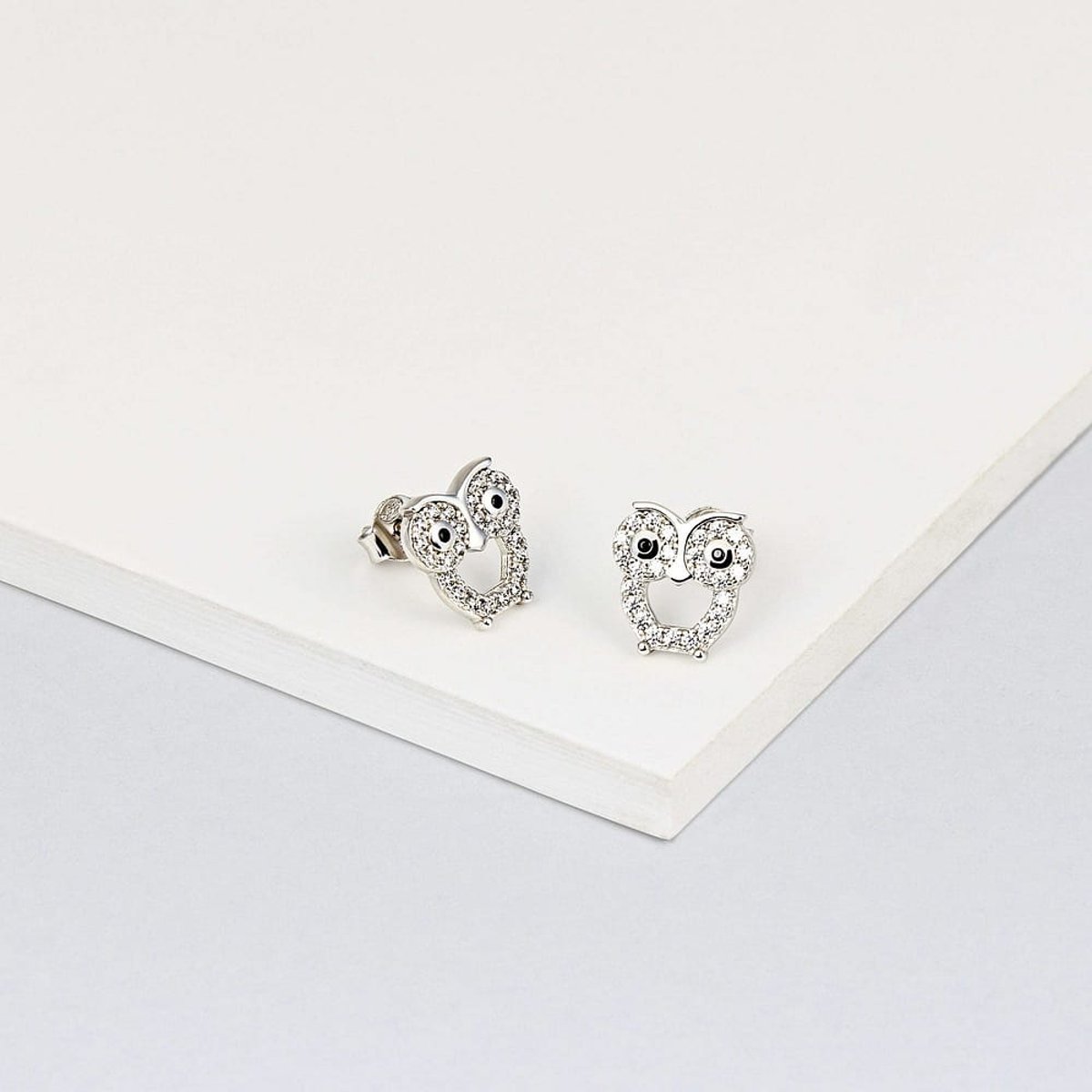 Boucles d'oreilles en Argent/oxyde de zirconium De Zirconium et Oxyde de zirconium argent, CLEOR