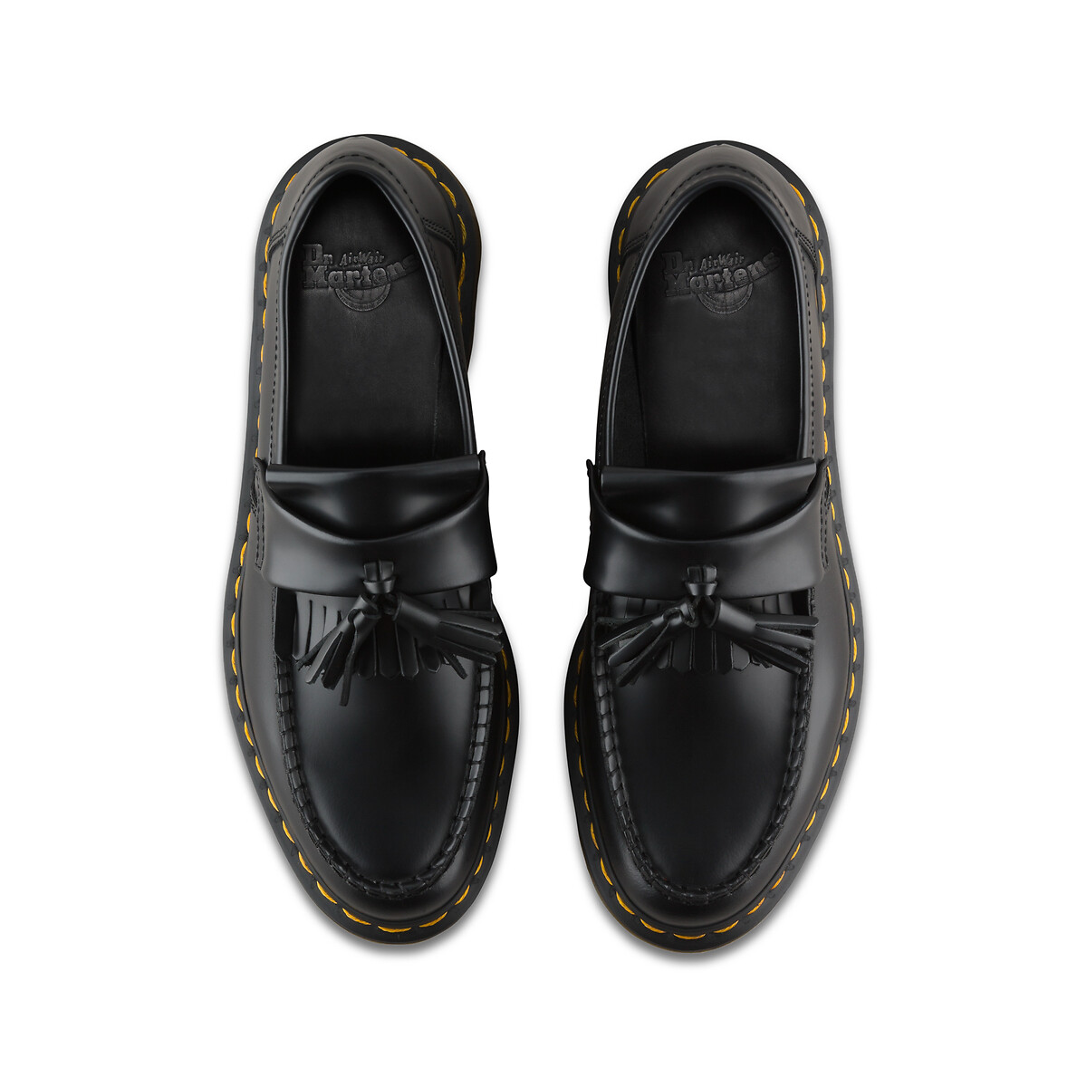 Adrian Smooth Leather Loafers black, DR. MARTENS