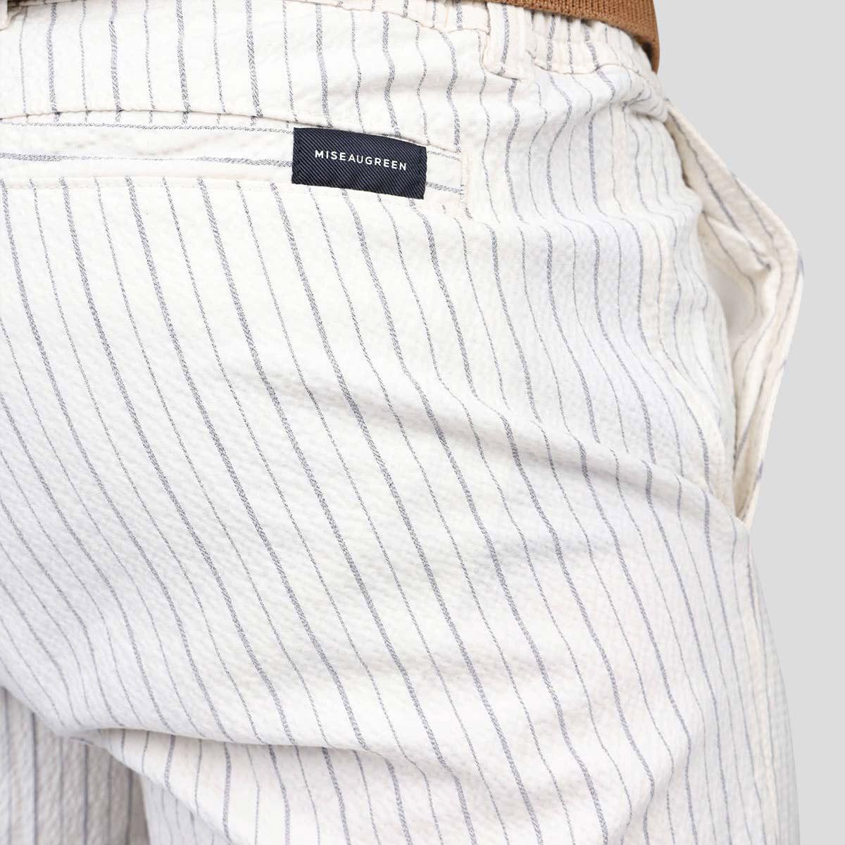 Bermuda chino blanc cassé, MISE AU GREEN