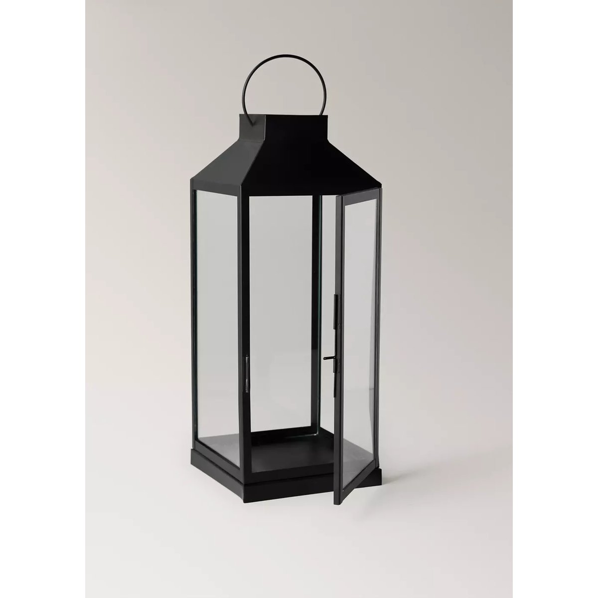 Bougeoir décoratif grand noir, MANGO HOME