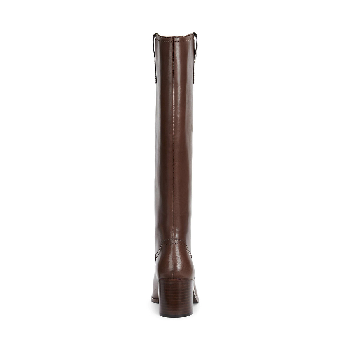 Carla Knee-High Boots with Block Heel brown, LAUREN RALPH LAUREN