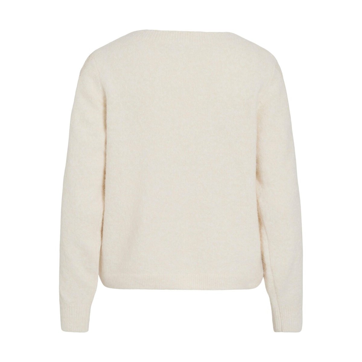 Pull avec manches longues ajourées ecru, VILA