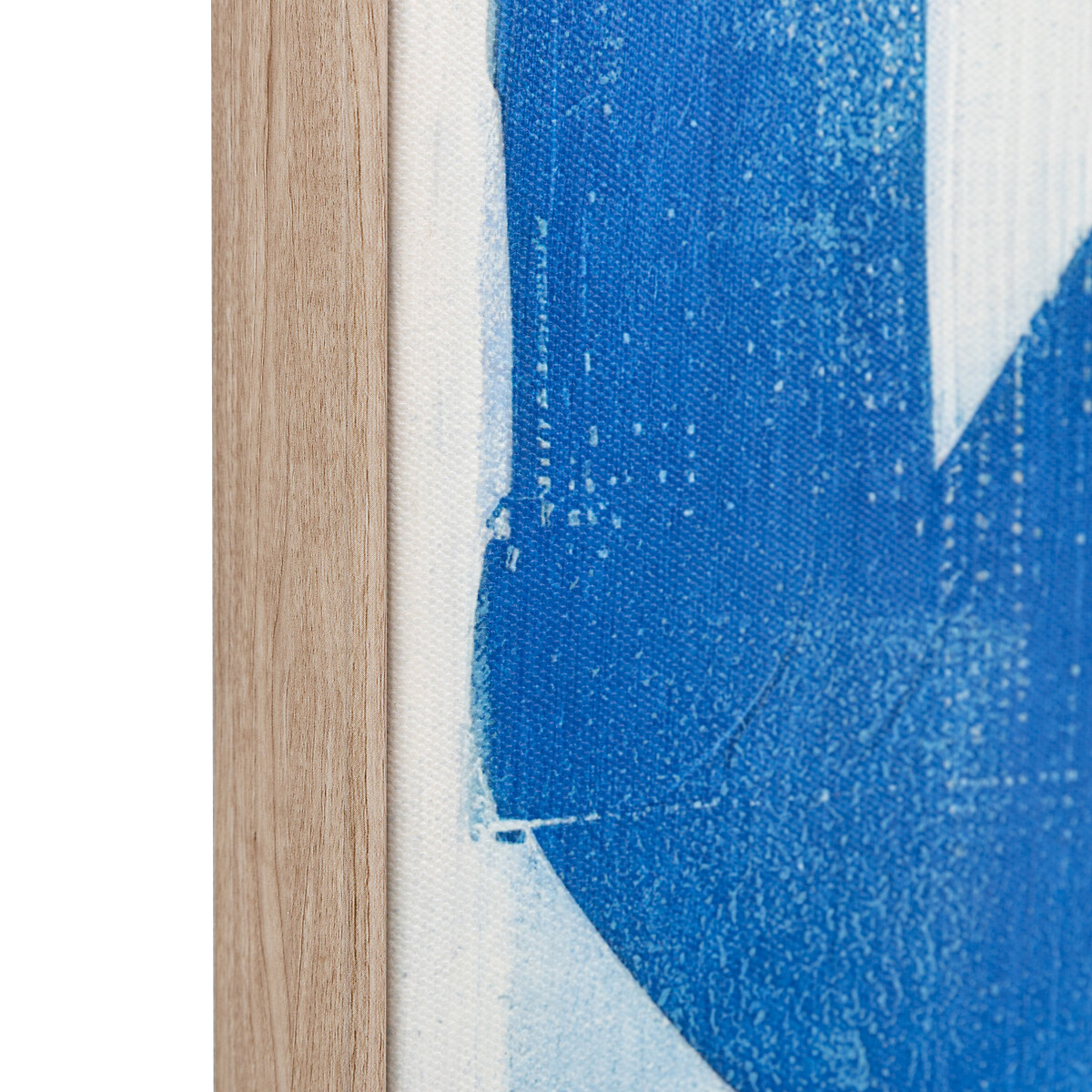 90x120cm Cobalt Abstract Framed Canvas blue, ÉDITÉ