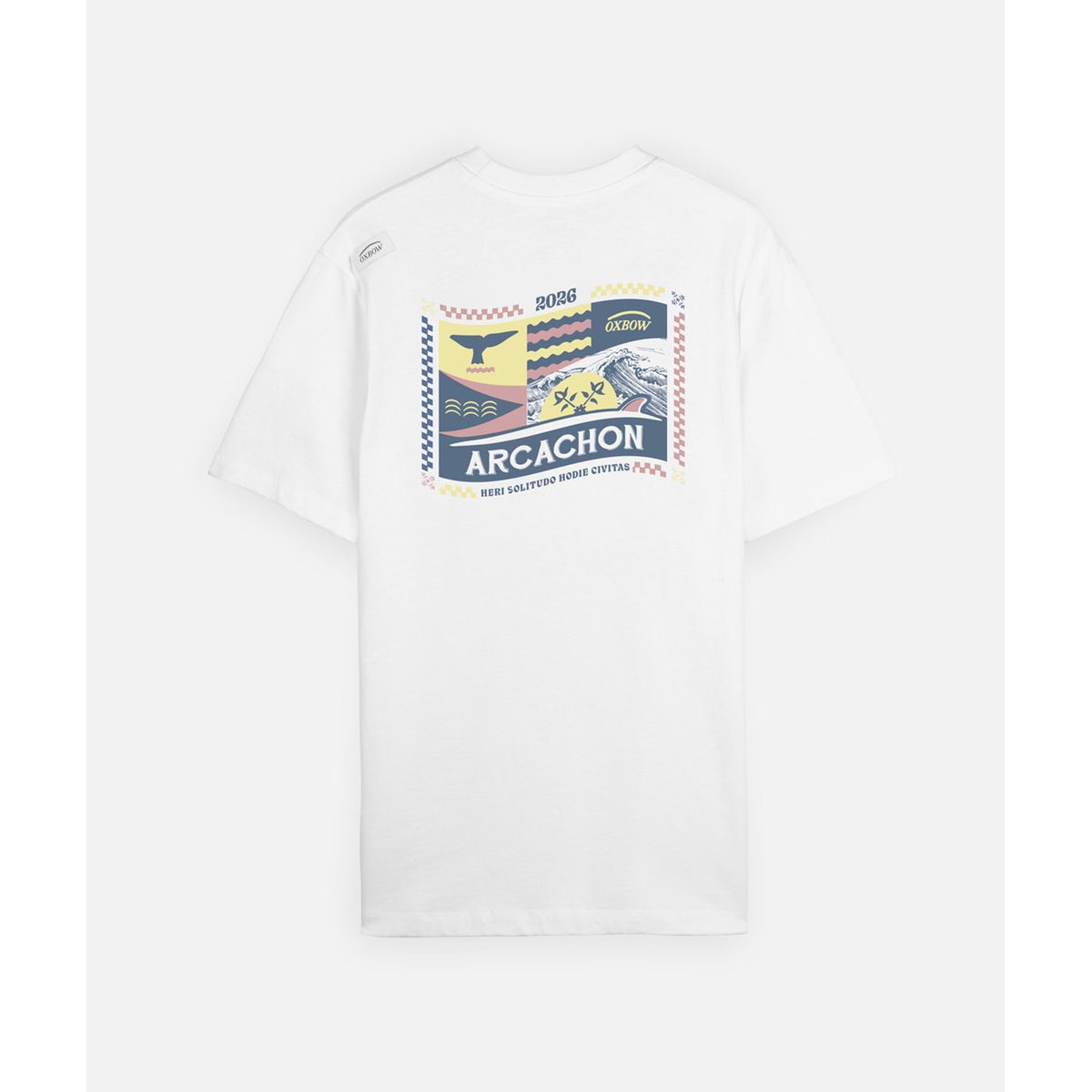 Tee-shirt manches courtes ARCACHON white, OXBOW