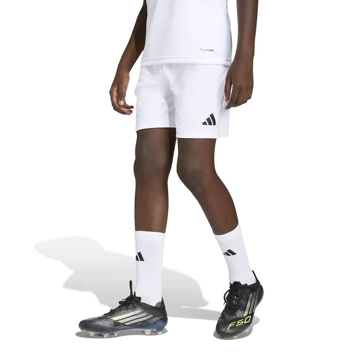 Calções de futebol, ENTRADA branco, adidas Performance