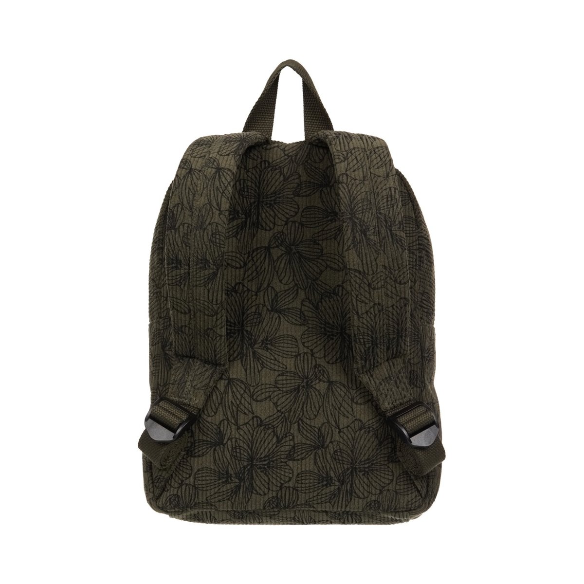 Petit sac à dos en velours côtelé SUNSET DRIFT PRINTED 8L. vert beetle, ROXY