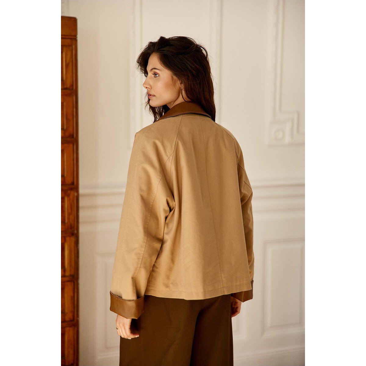 Parka corto, VELINA cammello, LA PETITE ETOILE