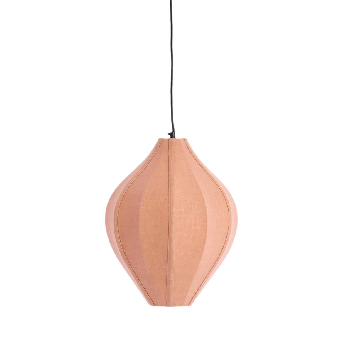 Lampe Suspendue Textiles PASTO rose clair, LIGHT & LIVING