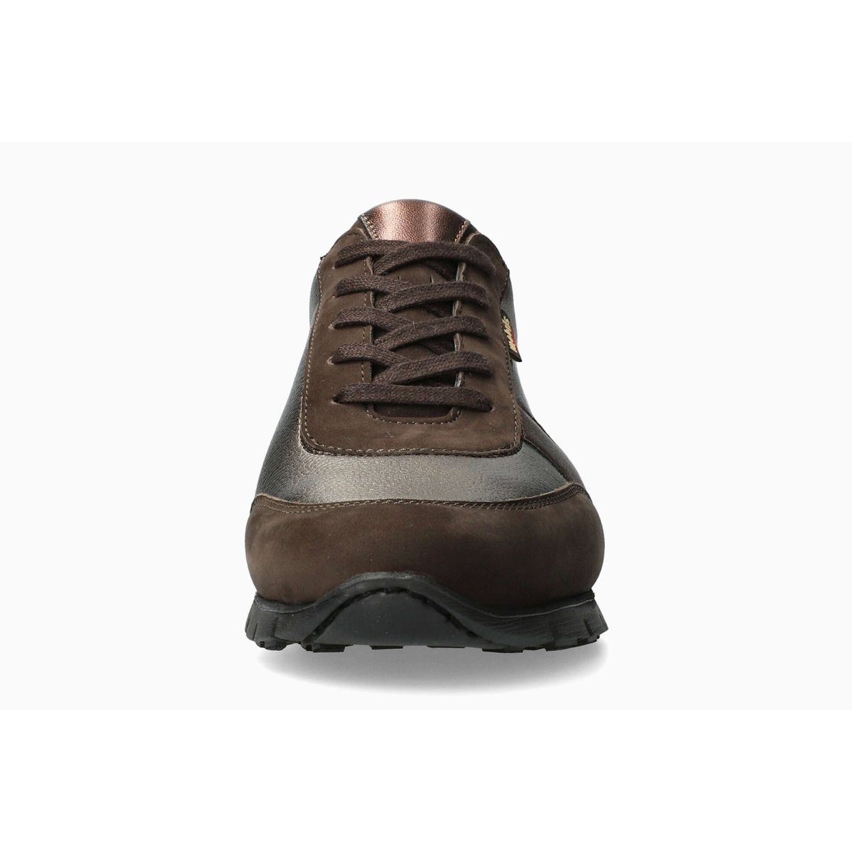 Baskets en cuir / textile DALILHA marron foncé p5146067, MEPHISTO