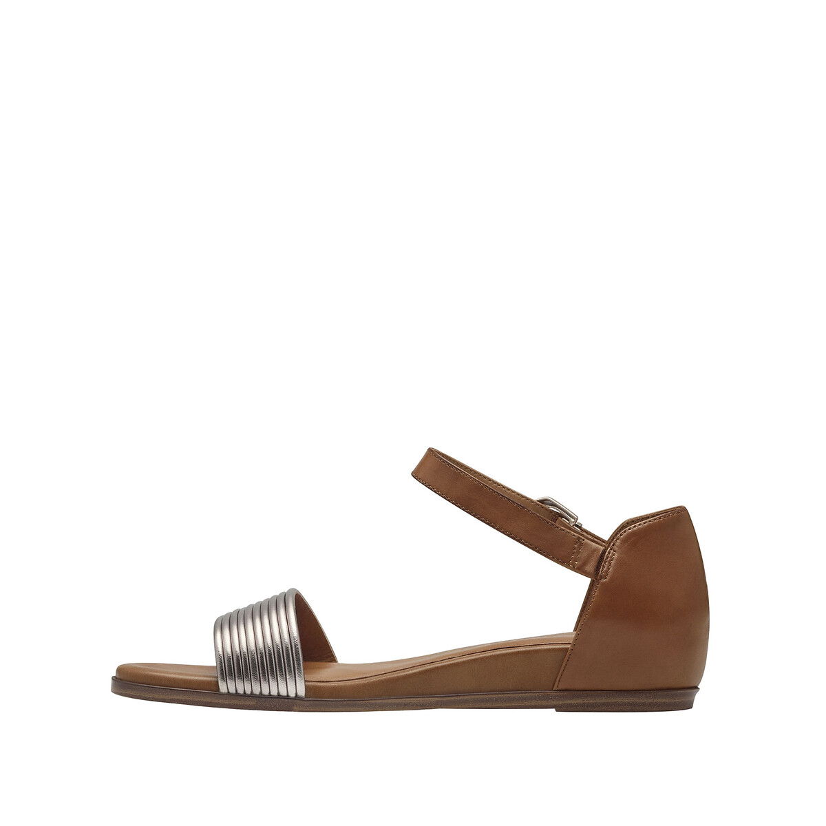 Keilsandaletten cognac, TAMARIS