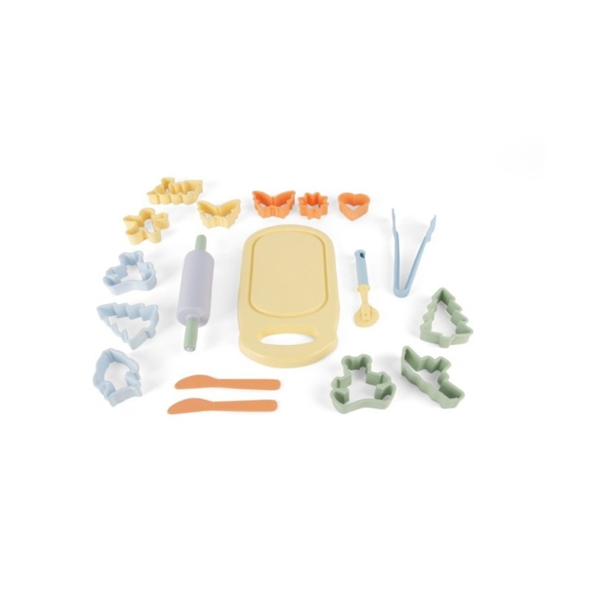 Set de pate a modeler - couleurs pastelles couleur unique, PIOUPIOU ET MERVEILLES