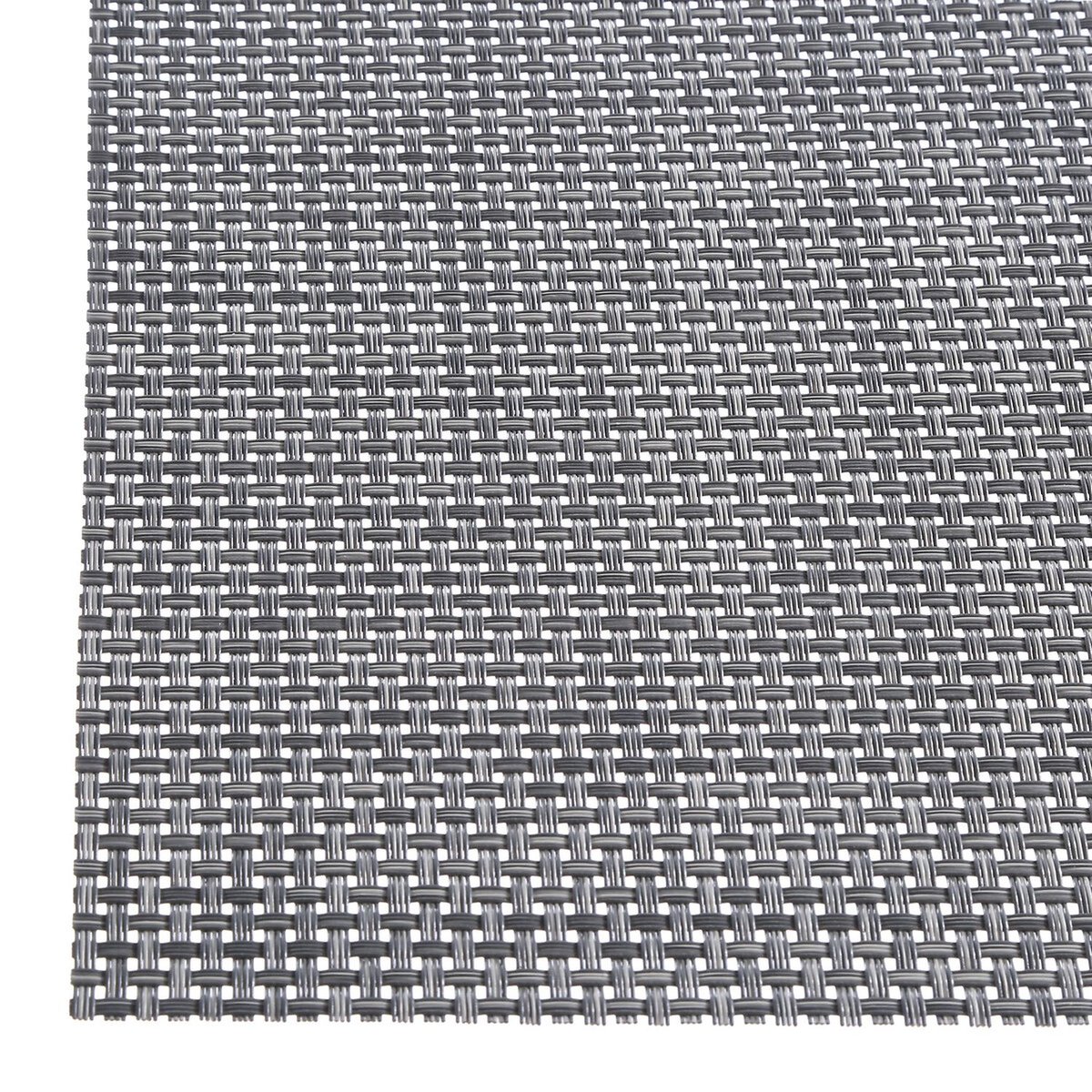 Lot de 6 sets de table rectangulaires MAOLI gris, TOILINUX