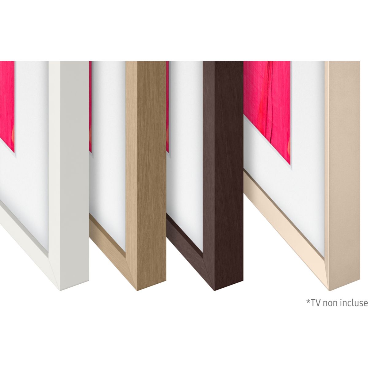 Cadre The Frame couleur Noyer - Compatible TV The Frame 85'' couleur unique, SAMSUNG