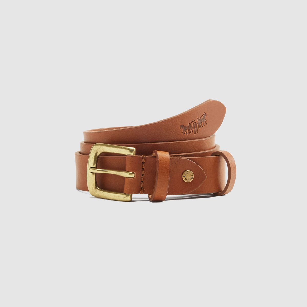 Ceinture Addison marron - mocha bisque, LEVI'S