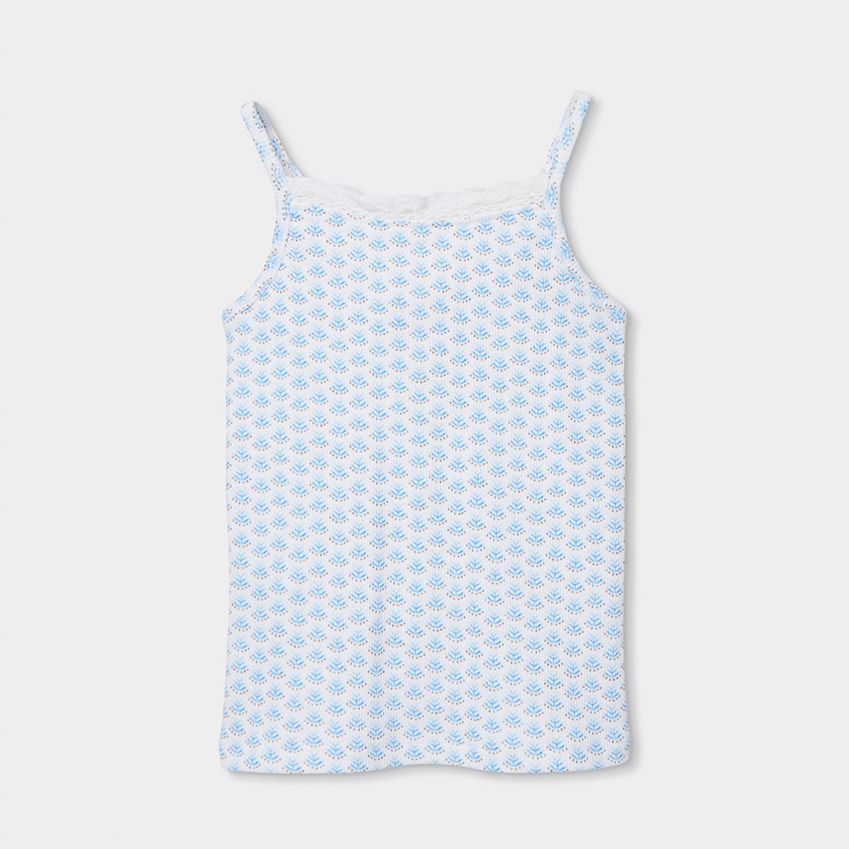 T-shirt fille en maille imprimée multicolore, BOBOLI