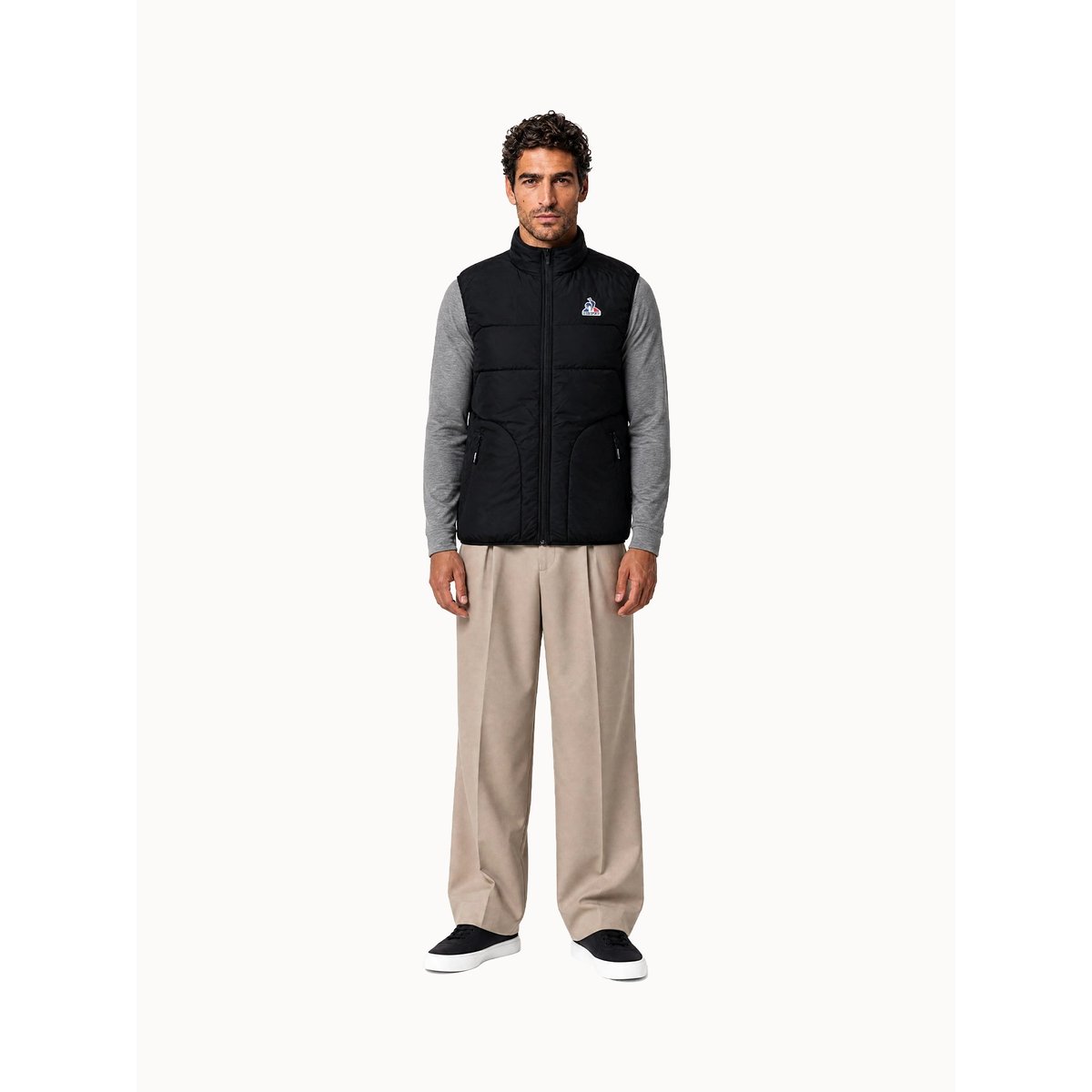 Doudoune sans manches déperlante Essentiel black, LE COQ SPORTIF