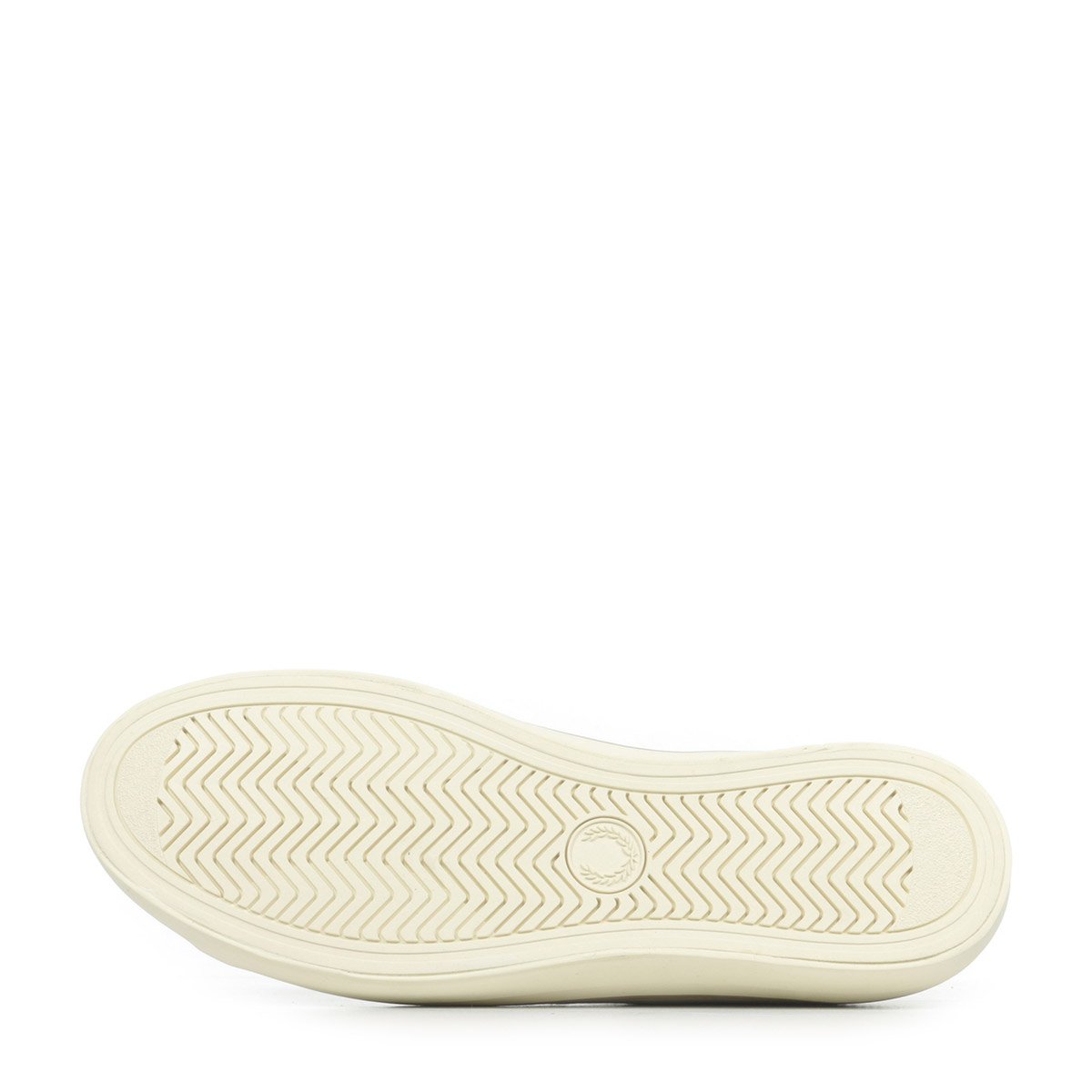 Baskets Baseline Textured Leather snow white, FRED PERRY