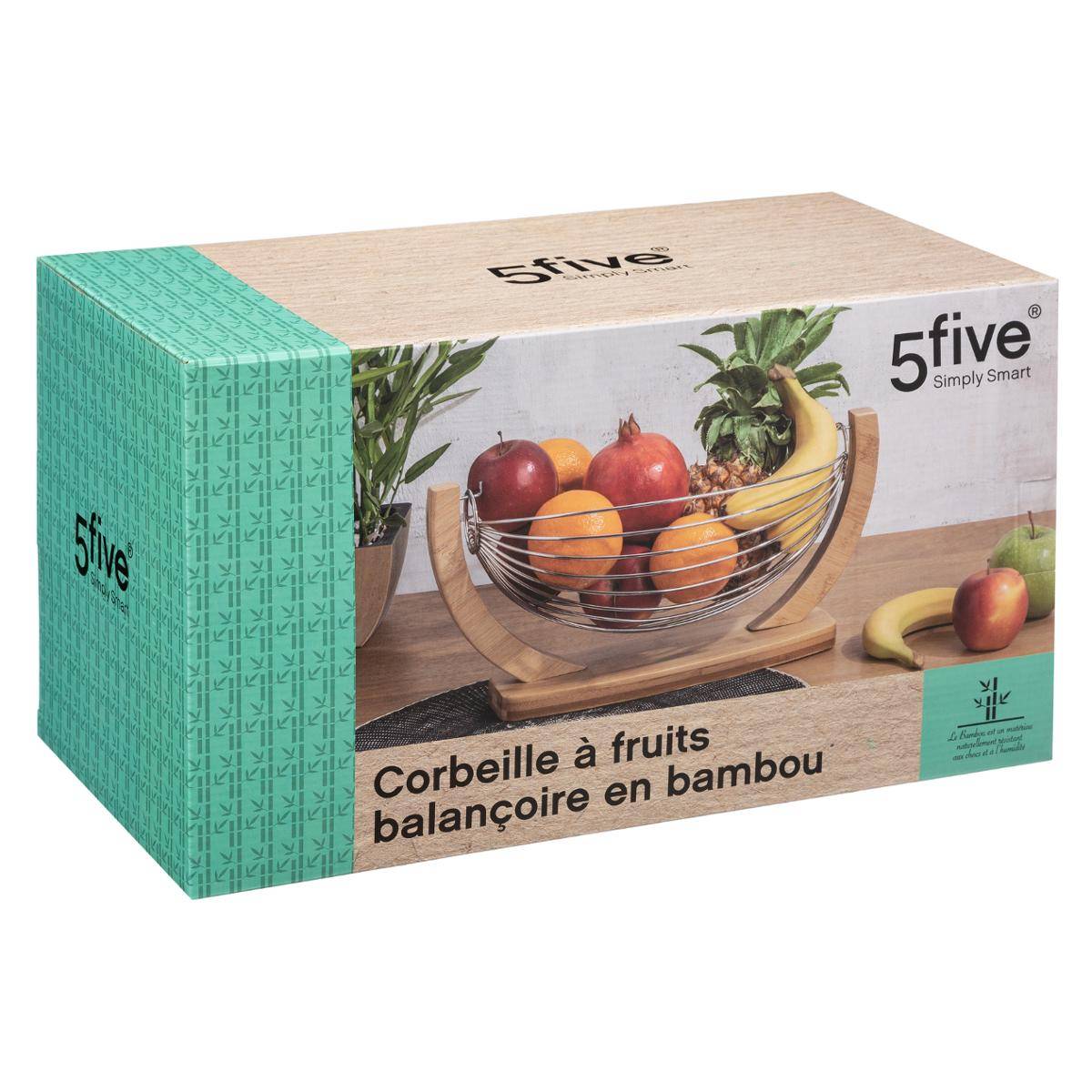Corbeille balançoire beige, 5FIVE SIMPLY SMART