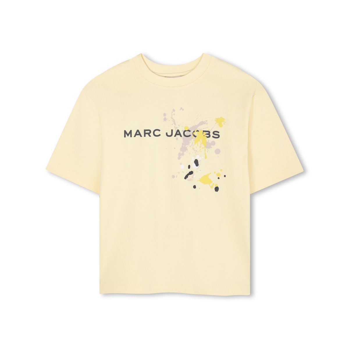 T-shirt en jersey de coton jaune paille, MARC JACOBS
