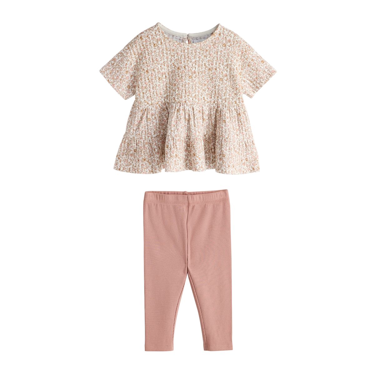 Ensemble legging et haut à basque naturel, NEXT