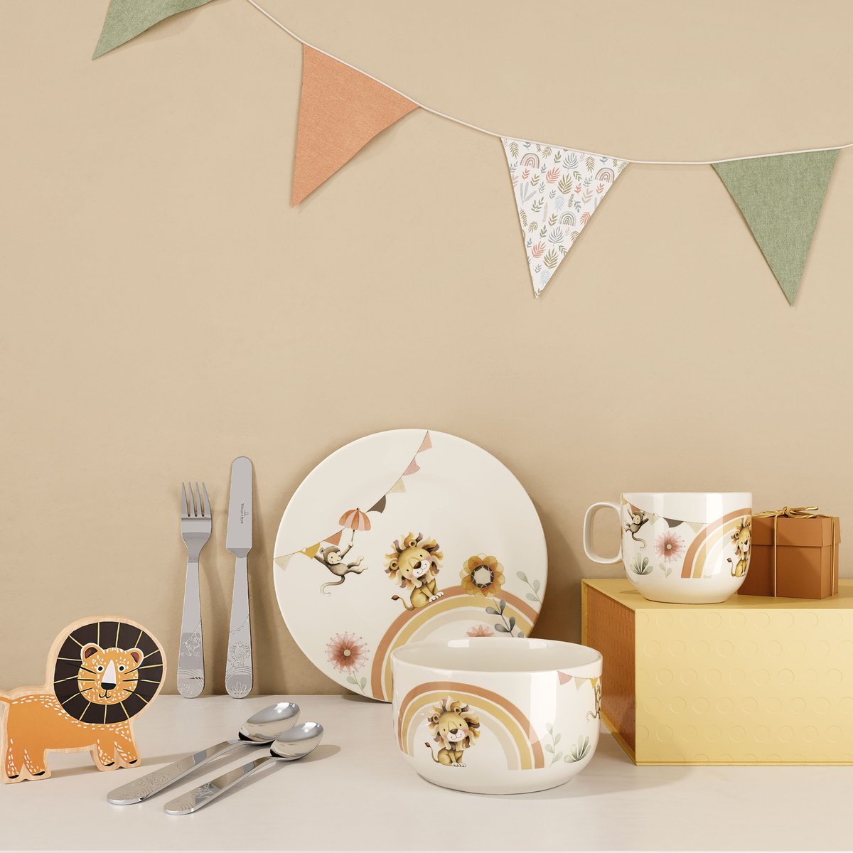 Bol À Céréales Pour Enfant BOHO KIDS beige, VILLEROY & BOCH