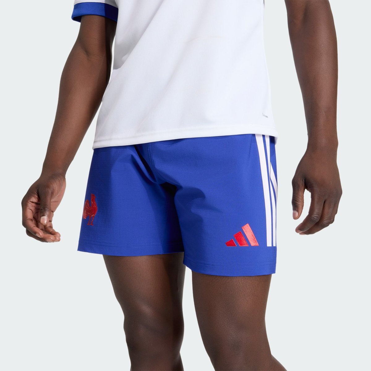 Short De Jeu De Rugby France Replica Short De Jeu De Rugby France Replica semi lucid blue, adidas Performance