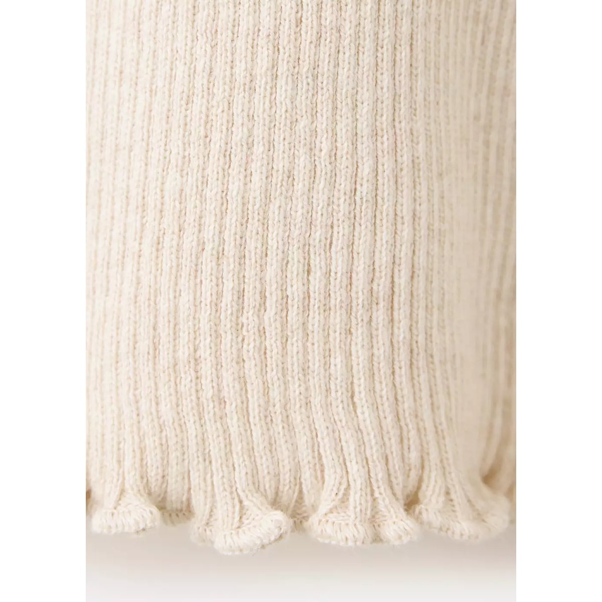 Pull-over coton côtelé beige, MANGO BABY