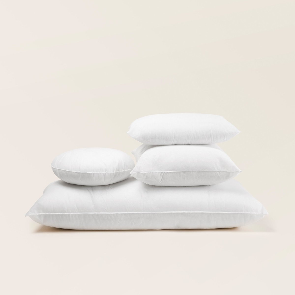 Coussin De Garnissage en Polypropylène, 100% recyclable, 30x40 cm FIBRE blanc, MADURA