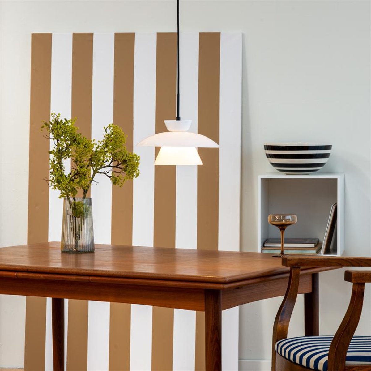 Suspension en Verre D28 VALBY blanc, DYBERG LARSEN