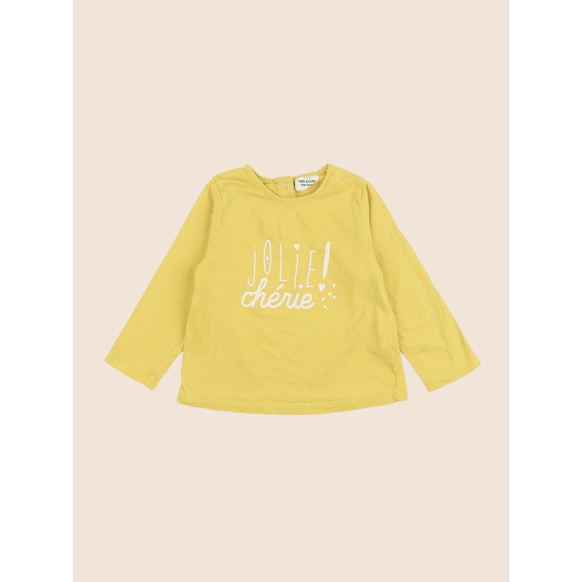 Tee-shirt - Bon état jaune, TAPE A L'OEIL