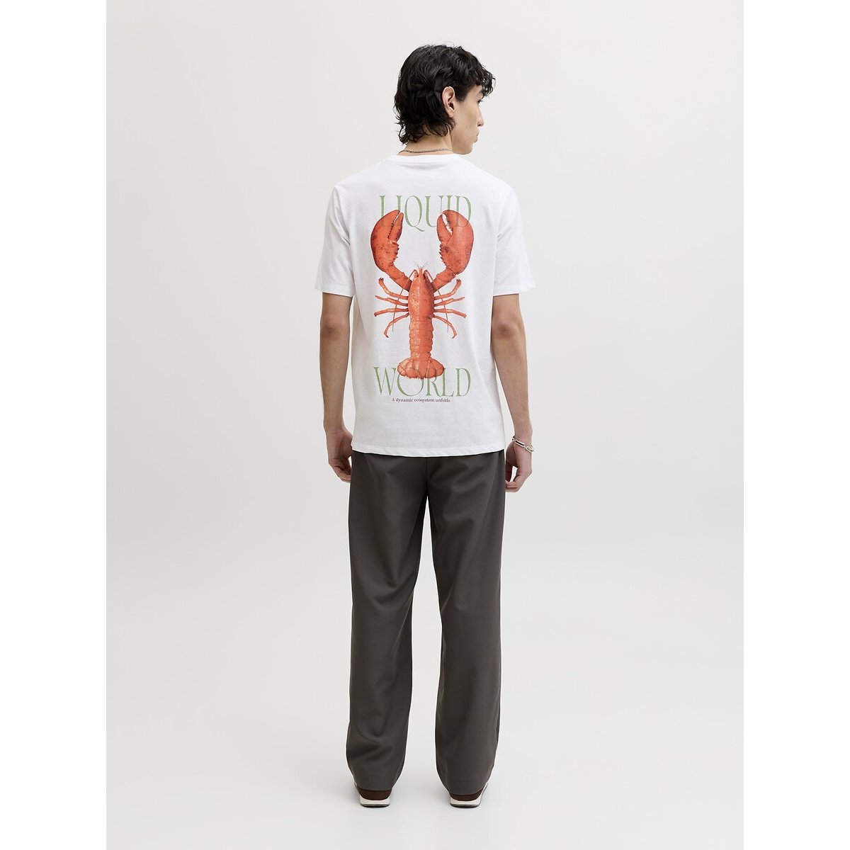 T-shirt manches courtes blanc, JACK & JONES