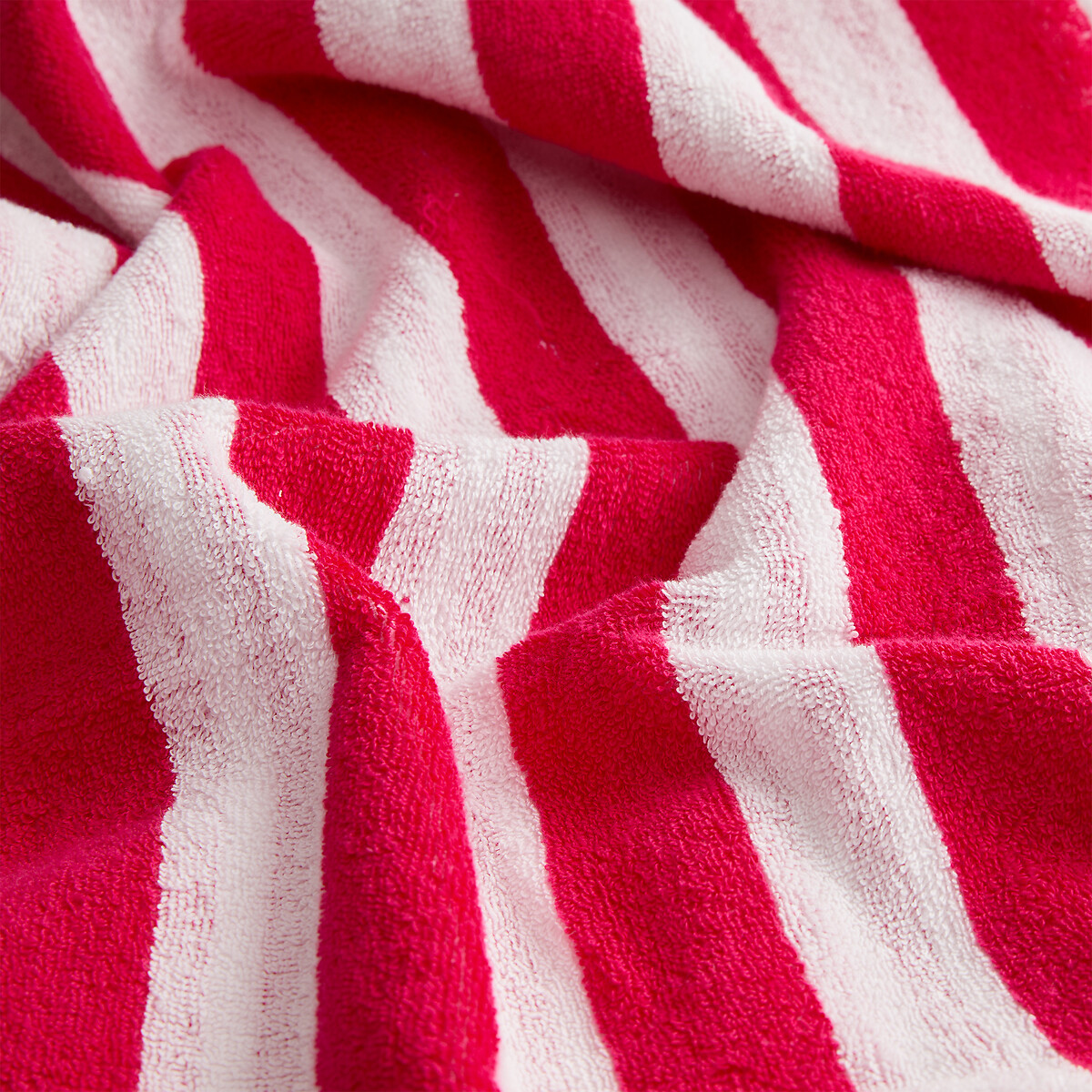 Dani 500g Bath Towel raspberry/white, LA REDOUTE INTERIEURS