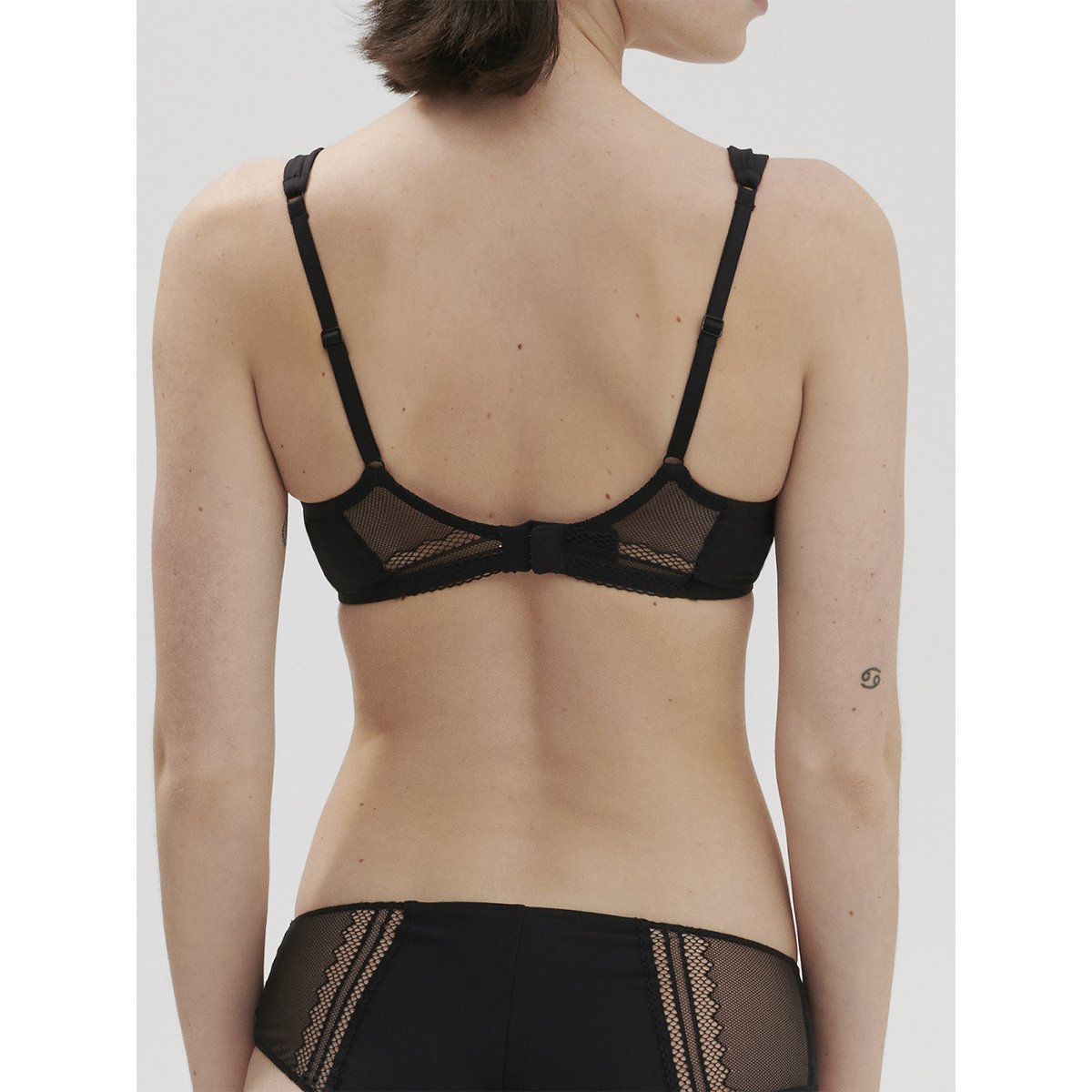 Soutien-gorge sans-armatures structuré, OLYMPE noir, SIMONE PERELE