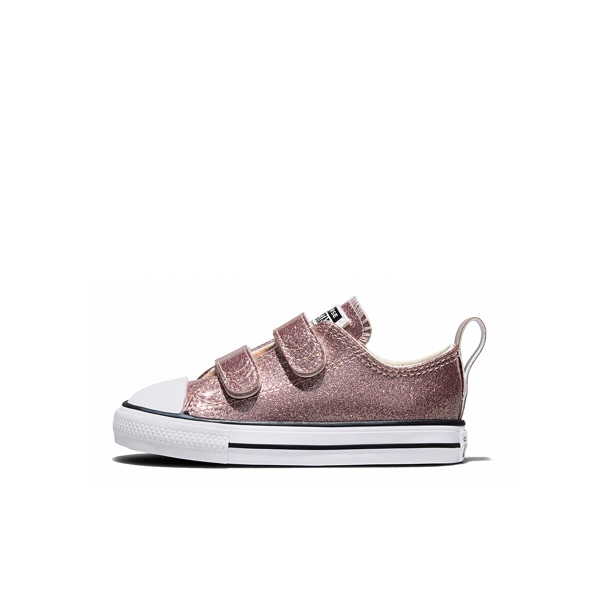 Baskets CHUCK TAYLOR ALL STAR 2V OX SHINY SHINE parme métallisé, CONVERSE