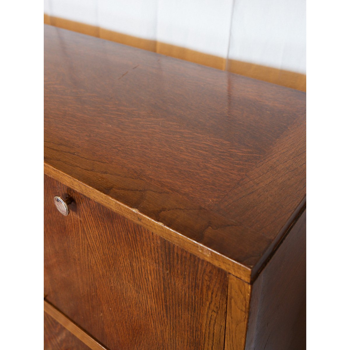 Grand buffet en bois Gilbert N°1719 - Bon état bois foncé, DEBONGOUT