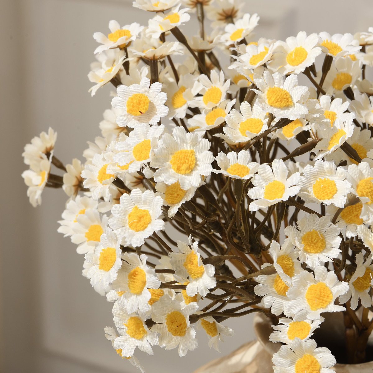 Bouquet de marguerites H33 LES ESSENTIELS blanc, SIA DECO