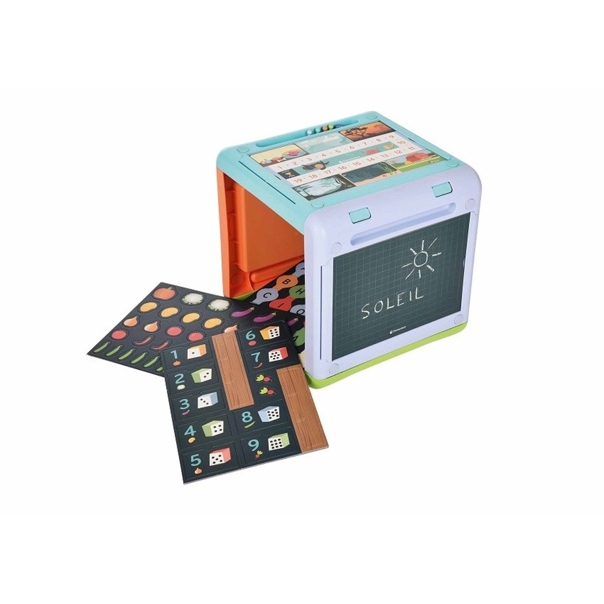 Mon cube des jeux couleur unique, CLEMENTONI