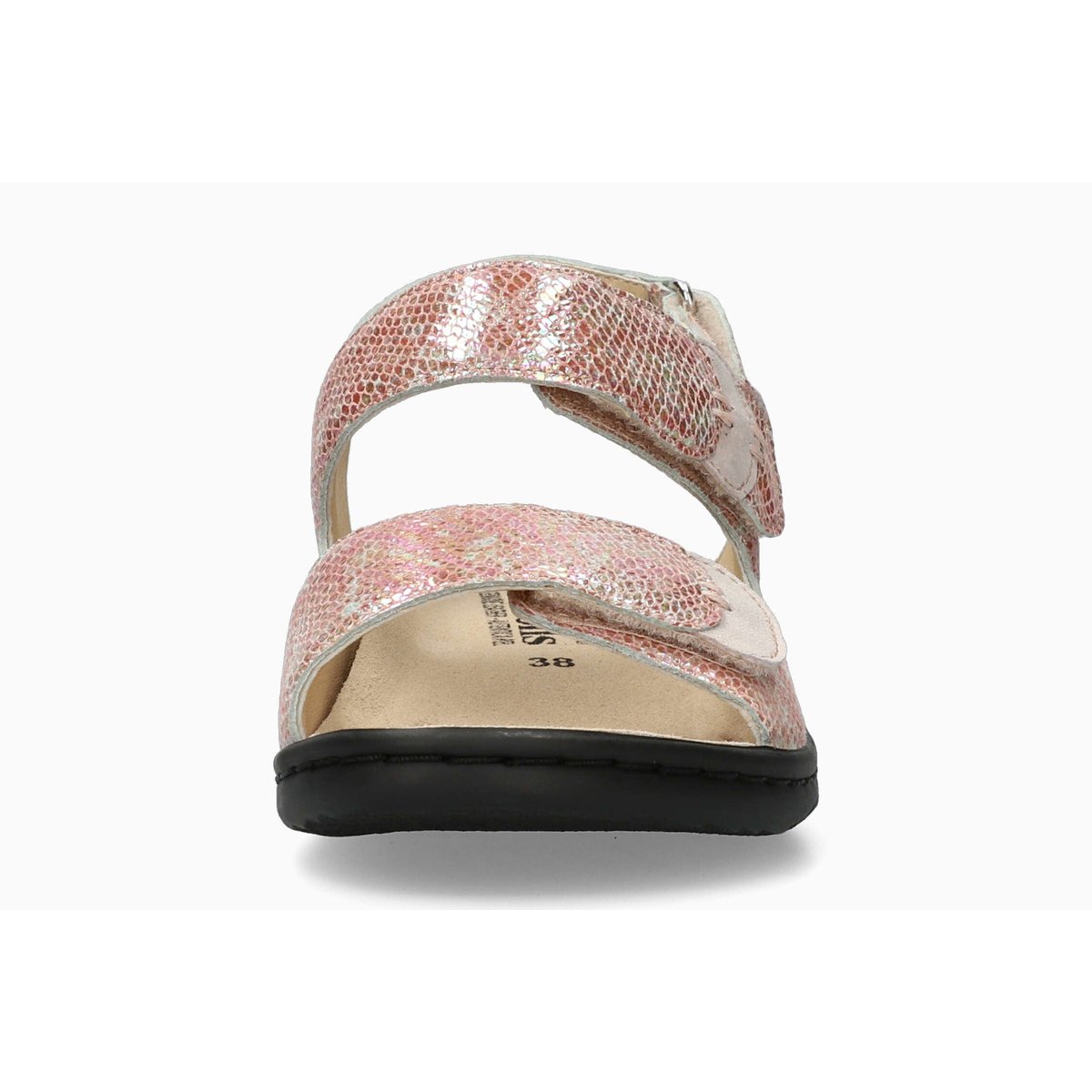 Sandales en cuir GETHA rose rosewood p5146729, MEPHISTO