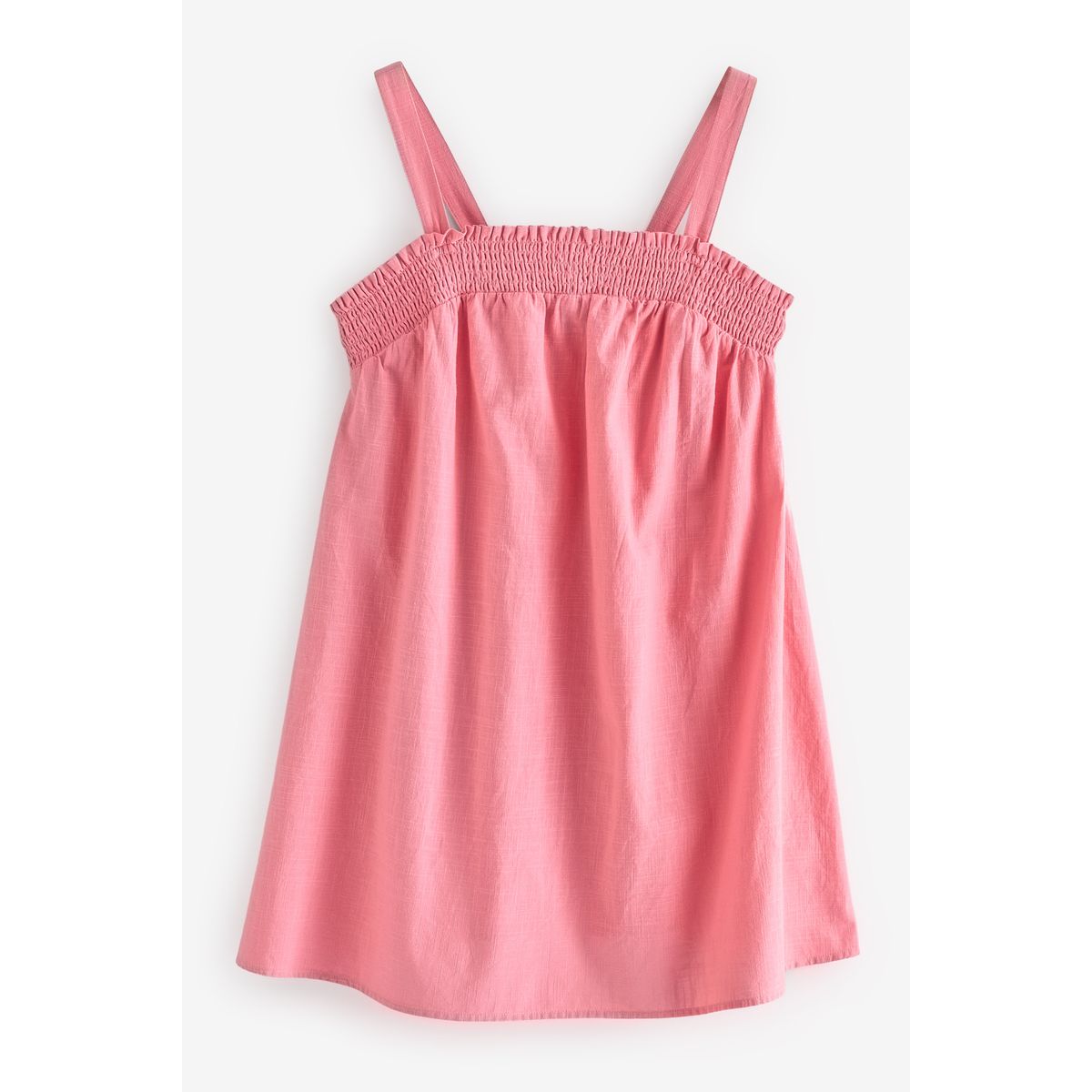 Mini robe d’été 100 % coton rose corail, NEXT