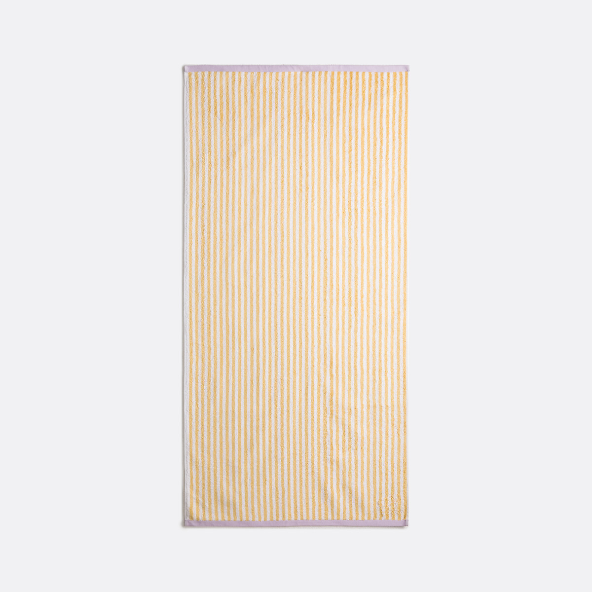 Maxi drap de bain éponge 500g, Dani jaune/blanc, LA REDOUTE INTERIEURS