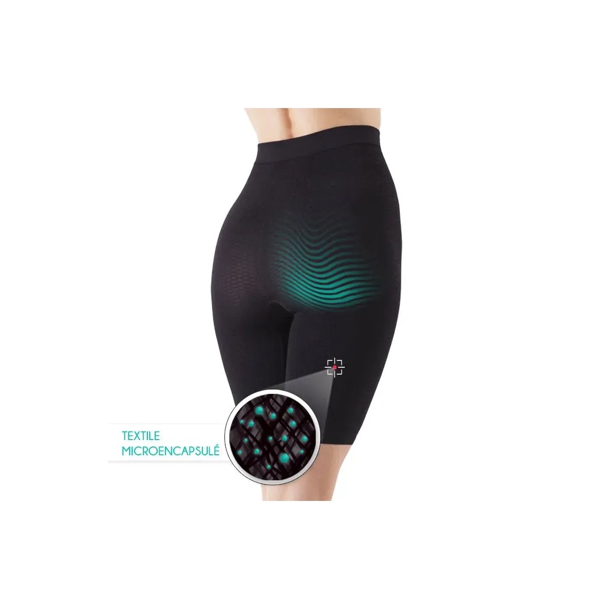 Panty fermeté anti-âge nuit noir, LYTESS