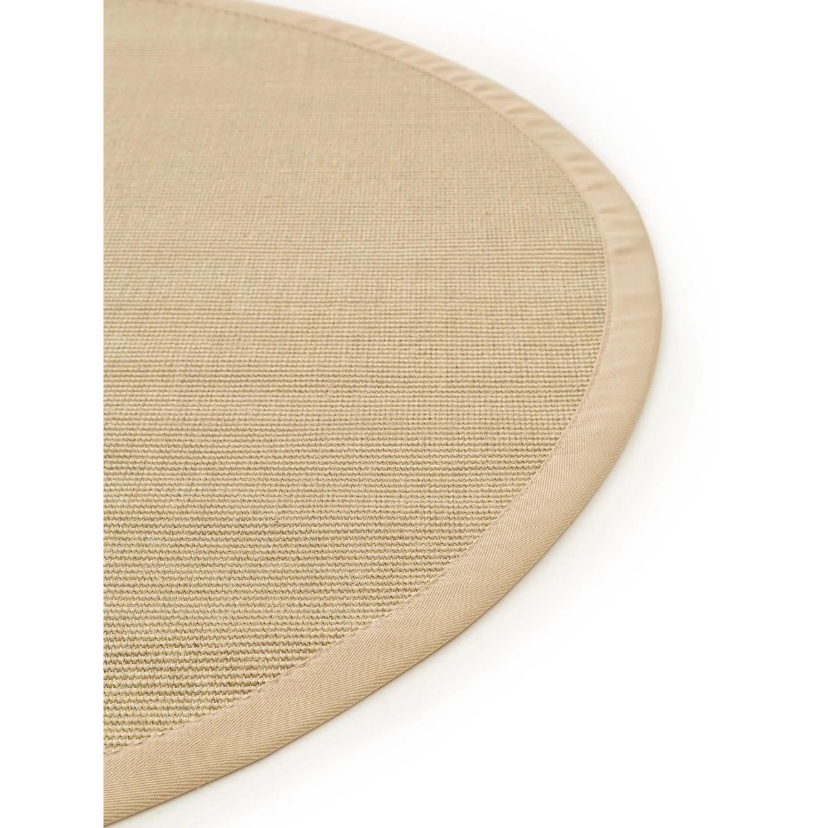 Tapis sisal rond SANA crème, BENUTA