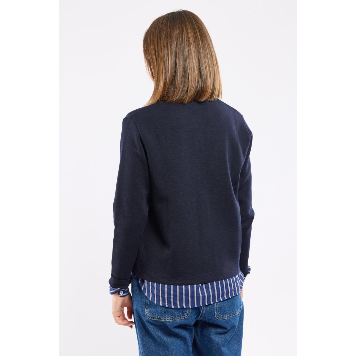 Veste boutonnée Héritage - mecmor rich navy, ARMOR-LUX