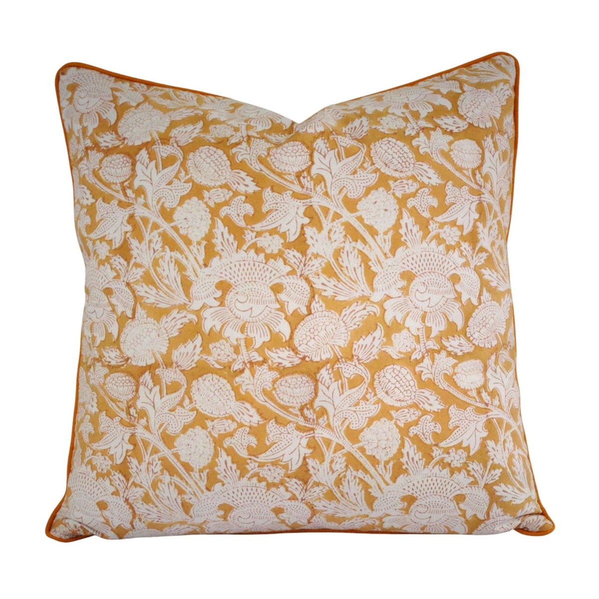 Housse de coussin Amara jaune, beige, ARCHIV