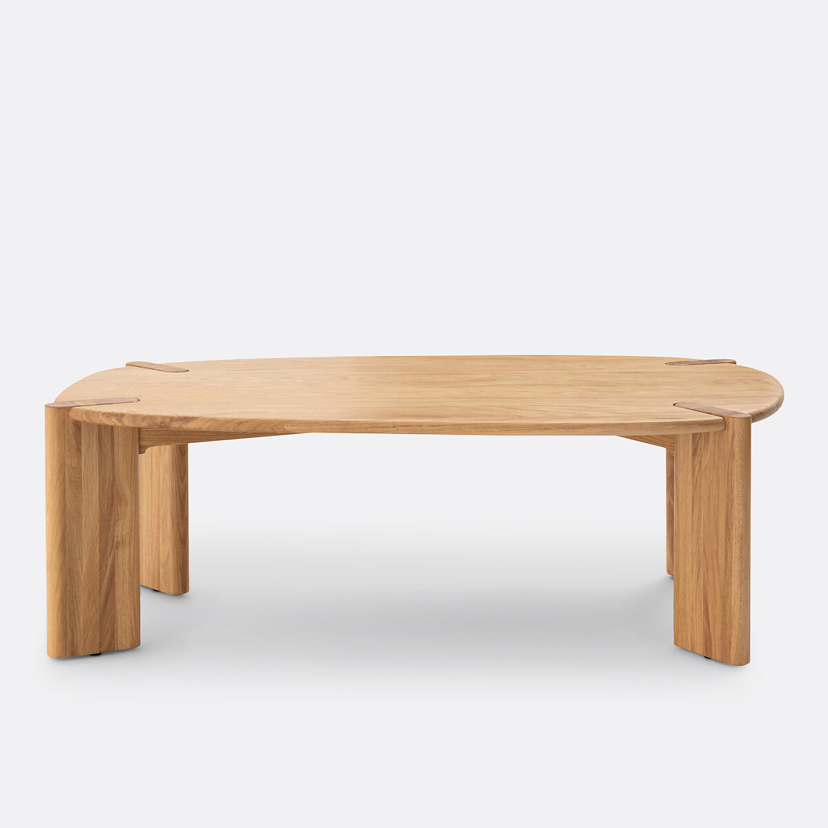 Table basse chêne massif, Elmo naturel, LA REDOUTE INTERIEURS